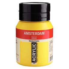 Amsterdam Acrylfarbe 268 Azogelb Hell 500 ml