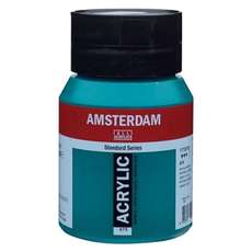 Amsterdam Acrylfarbe 675 Phthalogrün 500 ml