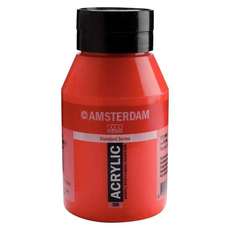 Amsterdam Acrylfarbe 396 Naphtholrot Mittel 1000 ml