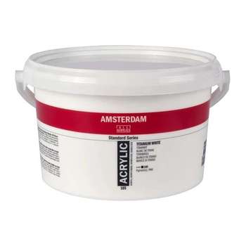 Amsterdam Acrylfarbe 105 Titanweiß 2500 ml