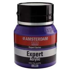 Expert Series Amsterdam Acrylfarbe Topf 400 ml 581 Permanentblauviolett Deckend