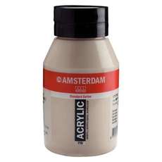 Amsterdam Acrylfarbe 718 Warmgrau 1000 ml