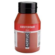 Amsterdam Acrylfarbe 411 Siena Gebrannt 1000 ml