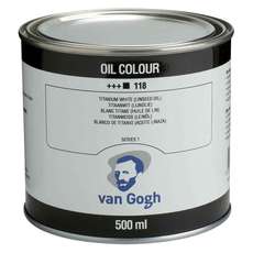 Van Gogh Ölfarbe Dose 500 ml 118 Titanweiß (Leinöl)