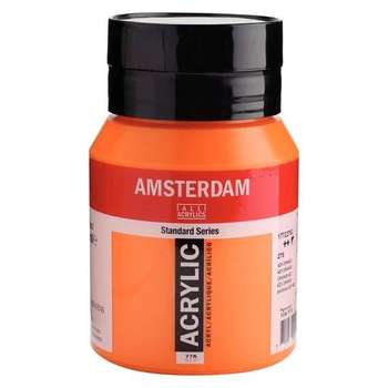 Amsterdam Acrylfarbe 276 Azo-Orange 500 ml