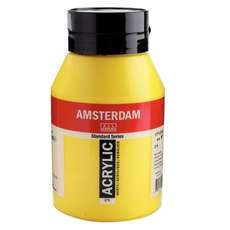 Amsterdam Acrylfarbe 275 Primärgelb 1000 ml