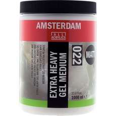 Amsterdam Extra Heavy Gel 022 Malmittel Matt 1000 ml