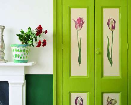 Decoupage-Papier Duch Tulips Annie Sloan