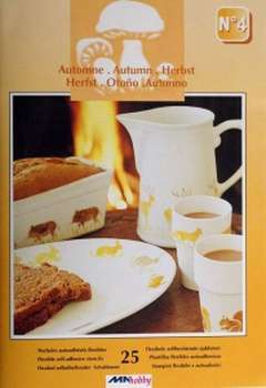 Buch mit 25 Herbst Schablonen
