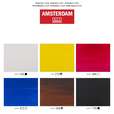Angebot Amsterdam Acrylfarben-Mischset Primärfarben 6 x 20 ml