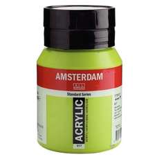 Amsterdam Acrylfarbe 617 Gelbgrün 500 ml
