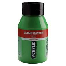 Amsterdam Acrylfarbe 618 Permanentgrün Hell 1000 ml
