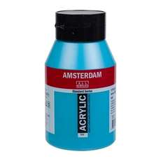 Amsterdam Acrylfarbe 522 Türkisblau 1000 ml