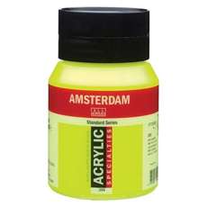 Amsterdam Acrylfarbe 256 Reflexgelb 500 ml