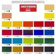 Angebot Amsterdam Acrylfarben Allgemeine Auswahl Set 24 x 20 ml