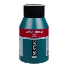 Amsterdam Acrylfarbe 675 Phthalogrün 1000 ml