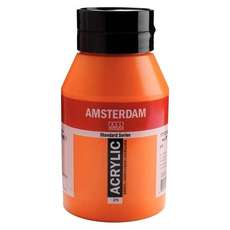 Amsterdam Acrylfarbe 276 Azo-Orange 1000 ml