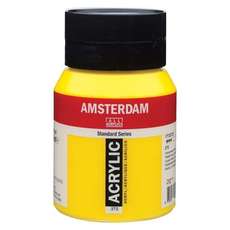 Amsterdam Acrylfarbe 272 Transparentgelb Mittel 500 ml