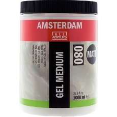 Amsterdam Gel Malmittel 080 Matt 1000 ml