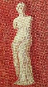 Mauer-Schablonen Griechische Venus