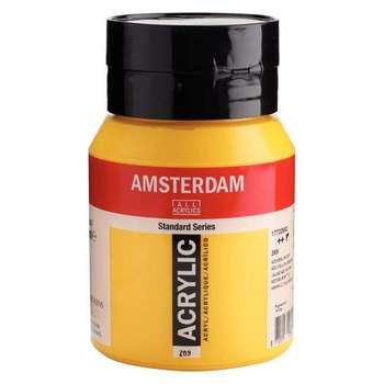 Amsterdam Acrylfarbe 269 Azogelb Mittel 500 ml