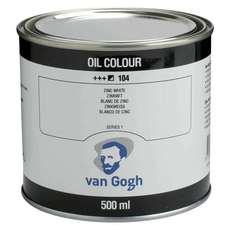 Van Gogh Ölfarbe dose 500 ml 104 Zinkweiß (Safloröl)