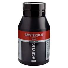Amsterdam Acrylfarbe 702 Lampenschwarz 1000 ml