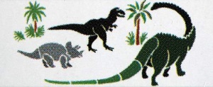Schablonen Archosauria