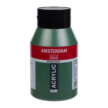 Amsterdam Acrylfarbe 622 Olivgrün Dunkel 1000 ml